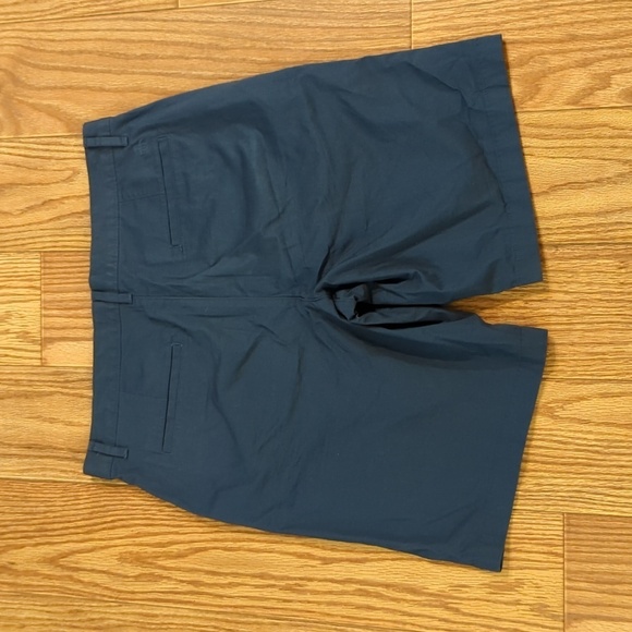 Blue Lightweight Micro-Twill Slim Fit Short, 10" inseam, Original Penguin 34 - Picture 3 of 4